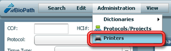 administrationprintersmenu