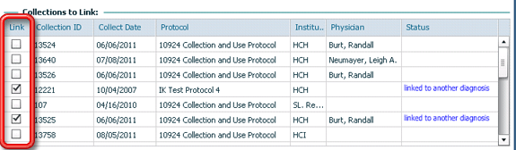linkcollectioncolumndiagnosis