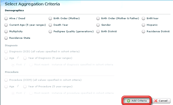 addaggregationcriteria