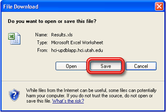 savedownloadedresults