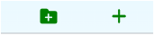 folder plus icons